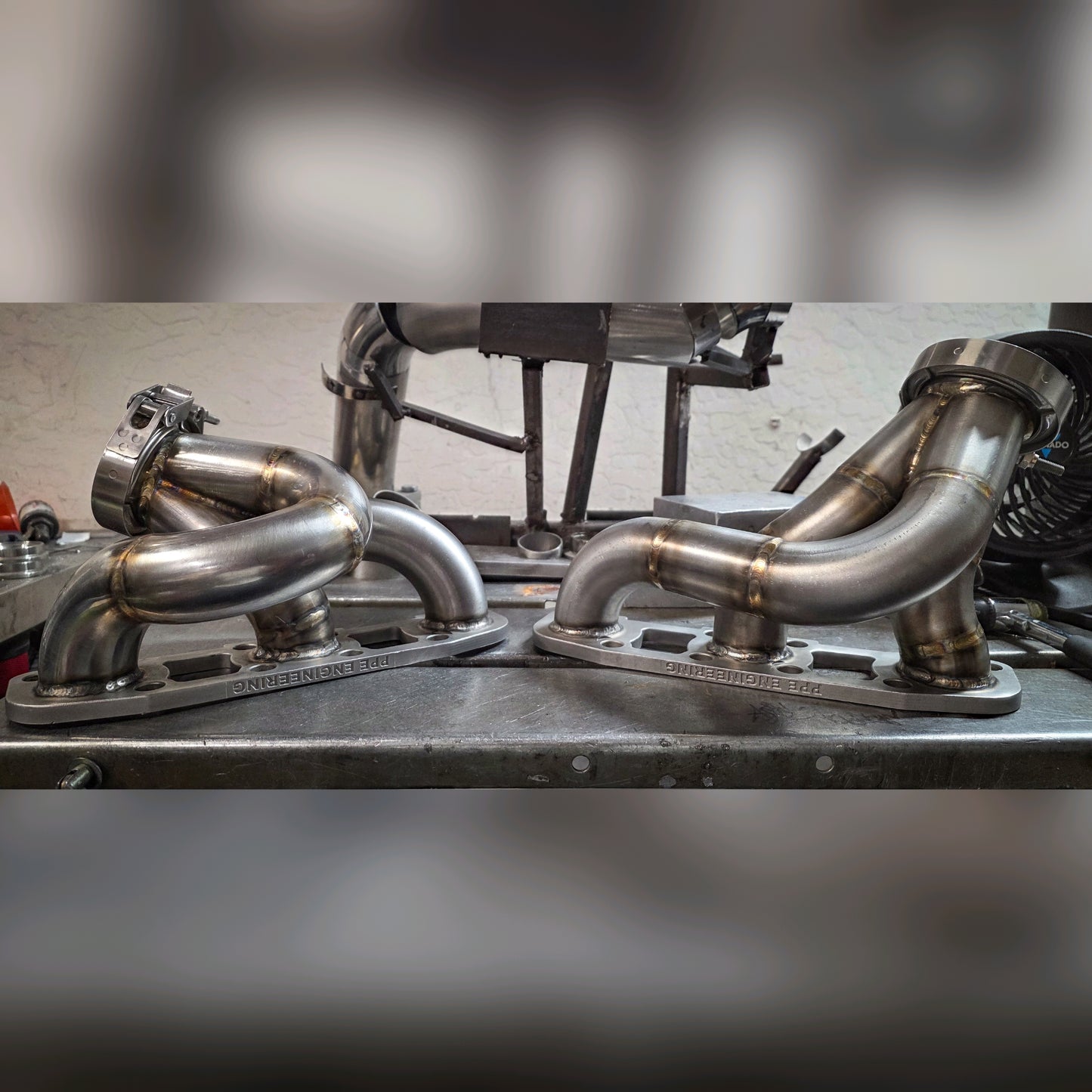 Twin turbo top mount kit