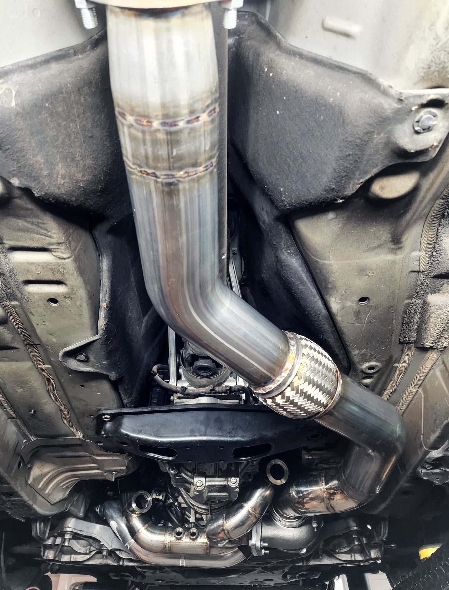 Mid mount kit 800+hp downpipe UPGRADE ONLY