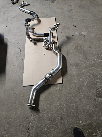 Mid mount piping only