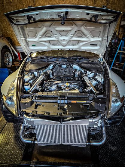 Twin turbo mid mount kit