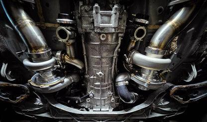 Twin turbo mid mount kit