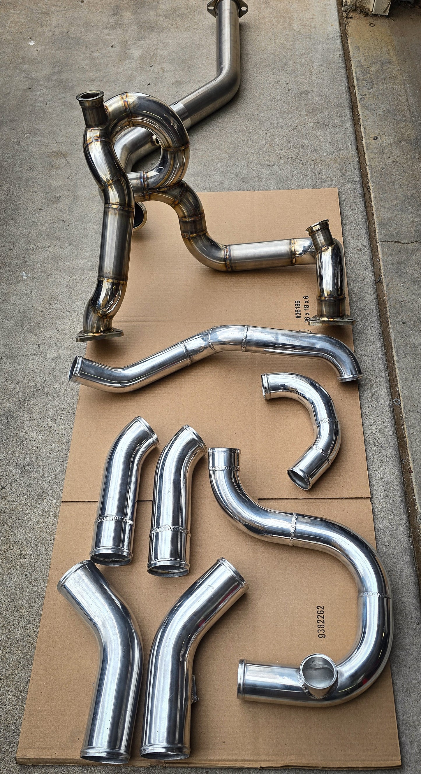 Automatic mid mount turbo kit