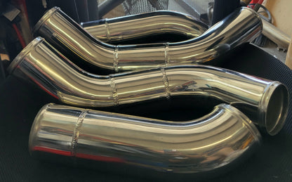 (ADD ON)Polished aluminum piping