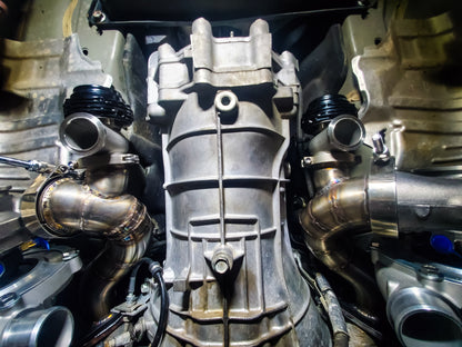 Twin turbo mid mount kit