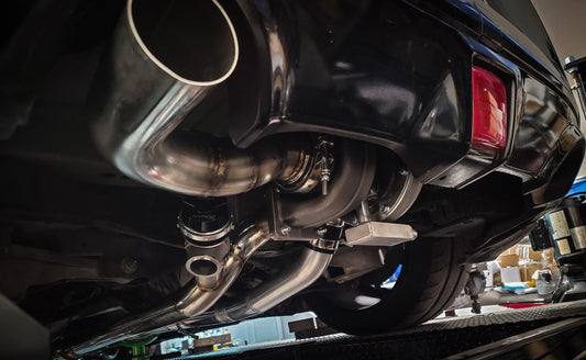 Rear mount turbo kit